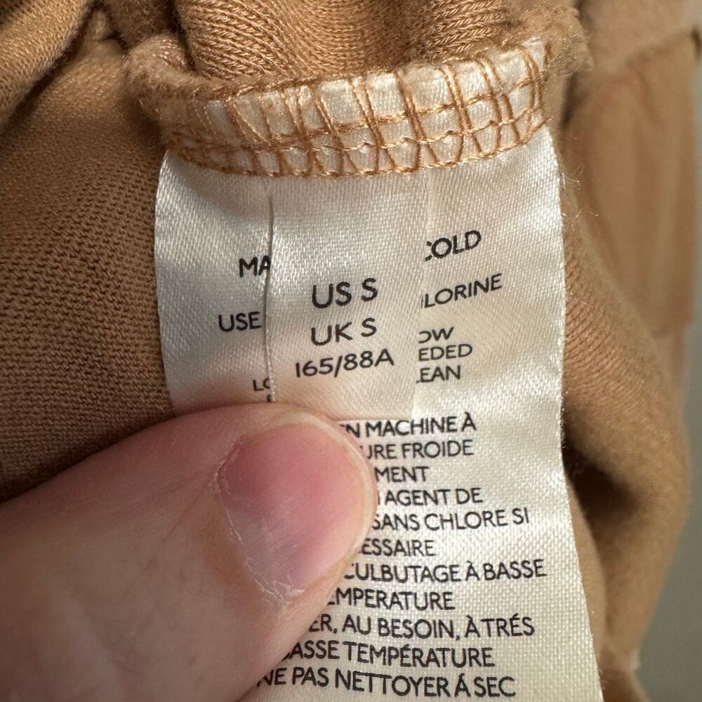 Free People Ruby Jacket, tan oversized fleece shacket size small - Picture 8 of 8